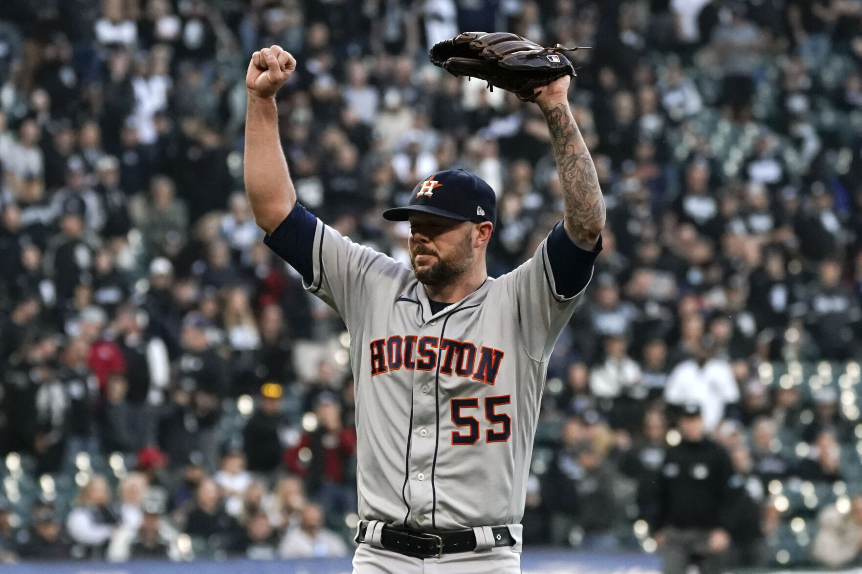 APTOPIX ALDS Astros White Sox Baseball
